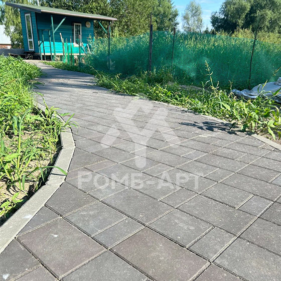 Фото укладки тротуарной плитки “Новый город”