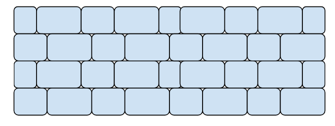 Шахматка с малыми вставками