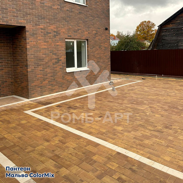 Как сделать уклон тротуарной плитки?